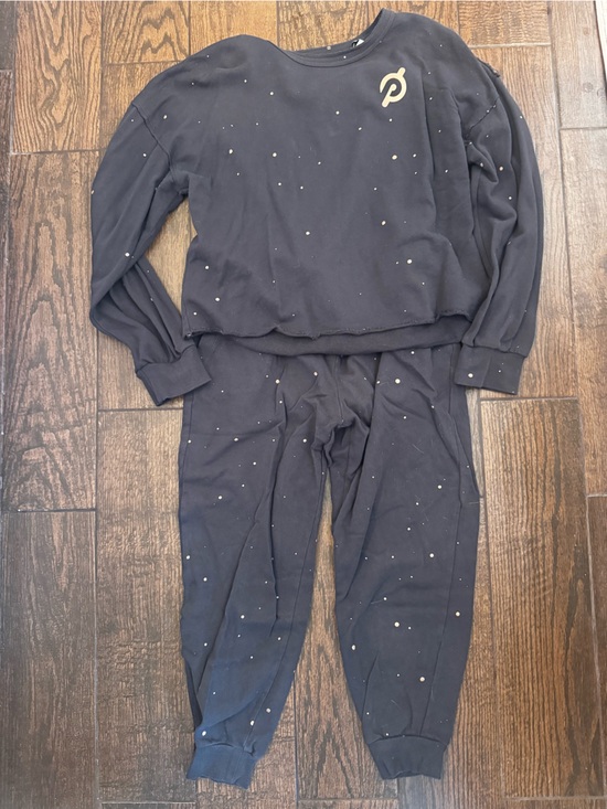 Peloton Tops - Peloton Gray sweatsuit sweatshirt and pant set